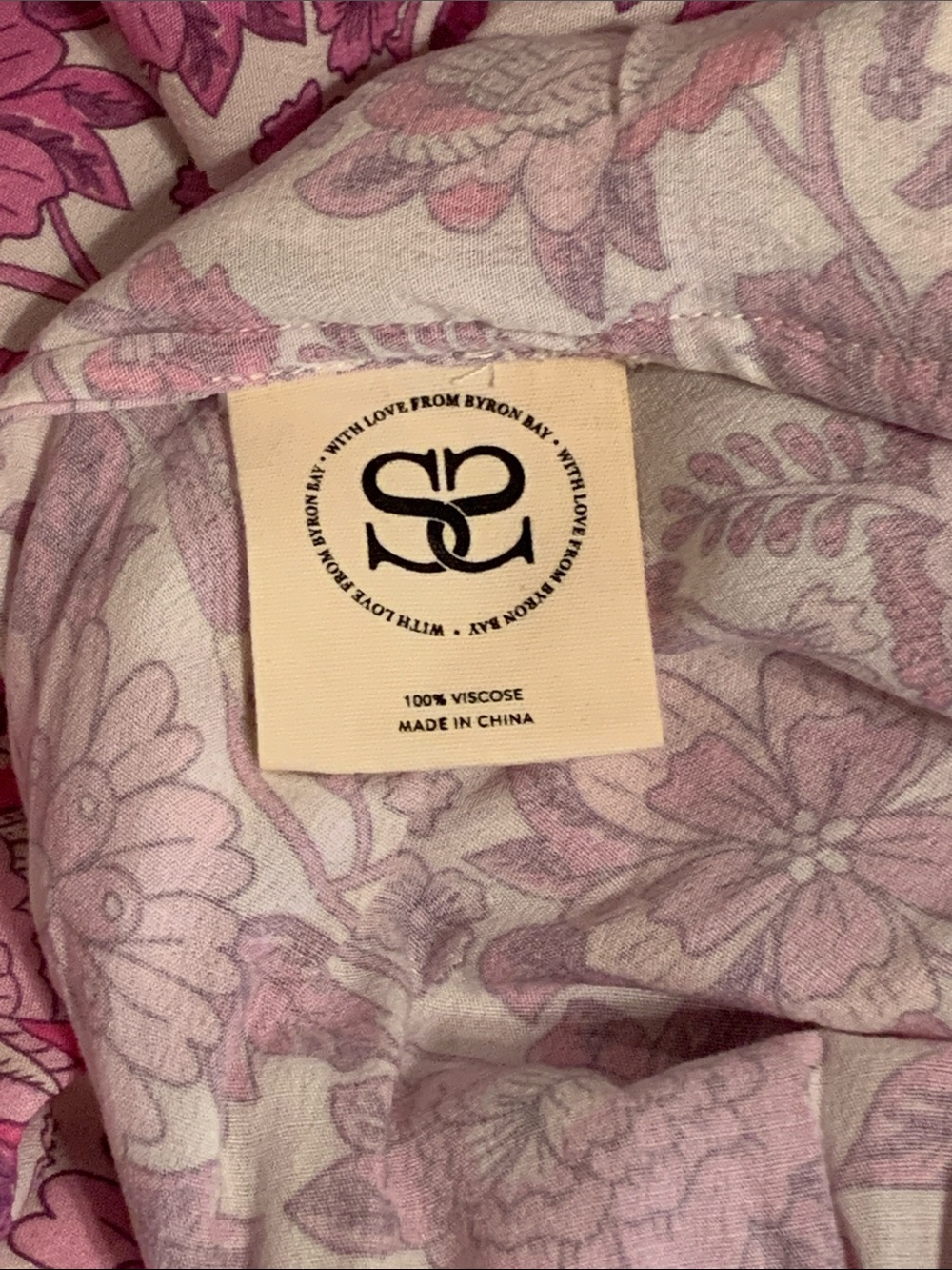 Spell Pink Floral V-Neck Jumpsuit - Picture 9 of 16